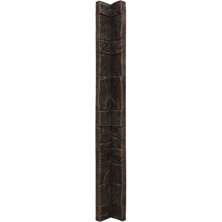 Ekena Millwork Universal Inside Corner for StoneWall Faux Stone Siding Panels PNUIC03X48AC